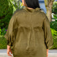 In Your Thoughts Oversized Dolman Sleeve Top In Olive