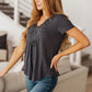 In the Detail Crocheted Accent Top