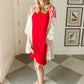 In the Now Dress in Red