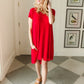 In the Now Dress in Red