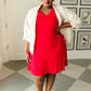 In the Now Dress in Red