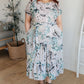 Into the Night Dolman Sleeve Floral Dress