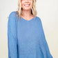 Round Neck Light Knit Fall Sweater