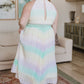 Irresistibly Iridescent Maxi Dress