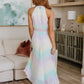 Irresistibly Iridescent Maxi Dress