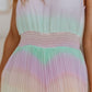 Irresistibly Iridescent Maxi Dress