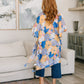 Island Living Floral Kimono
