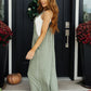 It's A Vibe Mineral Wash Wide Leg Overalls