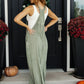 It's A Vibe Mineral Wash Wide Leg Overalls