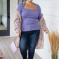 It's My Time Ribbed Long Sleeve Top
