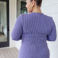 It's My Time Ribbed Long Sleeve Top