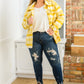 It's Your Move V Neck Long Sleeve Top In Ivory