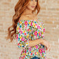 It's a Kind of Magic Floral Peplum