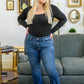 Ivy High Waisted Bootcut Medium Wash Jeans