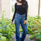 Ivy High Waisted Bootcut Medium Wash Jeans