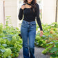 Ivy High Waisted Bootcut Medium Wash Jeans
