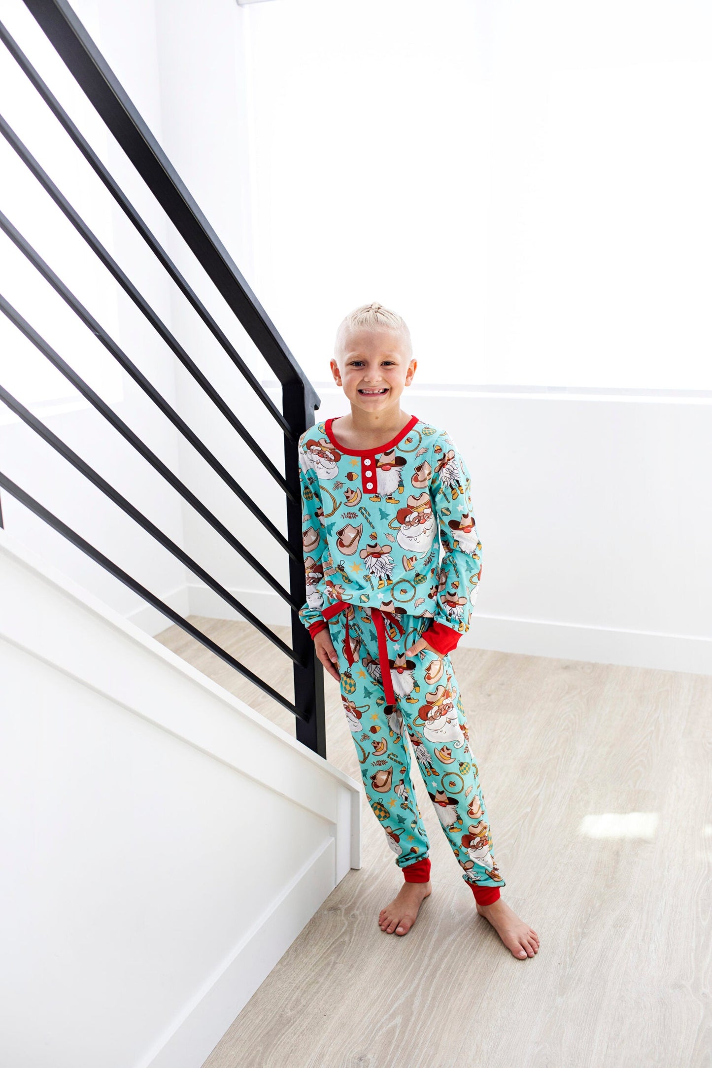 PREORDER: Matching Family Christmas Pajamas in Howdy Claus