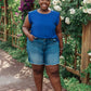 Jaime Top in Royal Blue