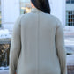 Janie Asymmetric Cowl Neck Jacket In Sage