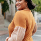 Jennica Top in Warm Spice