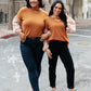 Jennica Top in Warm Spice