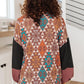 RACK SALE Jessie Mixed Print Cardigan SMALL
