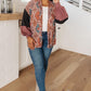 RACK SALE Jessie Mixed Print Cardigan SMALL