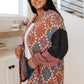 RACK SALE Jessie Mixed Print Cardigan SMALL