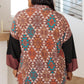 RACK SALE Jessie Mixed Print Cardigan SMALL