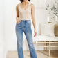 Jody Slim Flare Side Slit Jeans