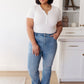 Jody Slim Flare Side Slit Jeans