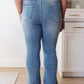 Jody Slim Flare Side Slit Jeans