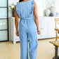 Johanna Chambray Jumpsuit