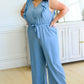 Johanna Chambray Jumpsuit