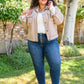 Judy Blue Hi-Rise Button Fly Cut Off Skinny
