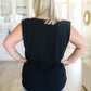 Juke Box Hero Shoulder Pad Top