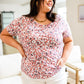 Julianne Lattice Detail Top