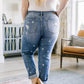 Judy Blue Star Crossed Boyfriend Jeans