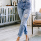 Judy Blue Star Crossed Boyfriend Jeans