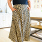 Jungle Fever Animal Print Maxi Skirt