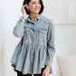 Just Float On Jacket In Denim