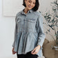 Just Float On Jacket In Denim