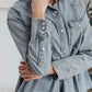 Just Float On Jacket In Denim