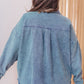 Just In Case Mineral Wash Shacket