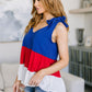 Just You Wait Color Block Tank
