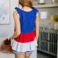Just You Wait Color Block Tank