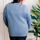 Button Down Sweater Cardigan Blue Nova