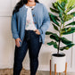 High Waisted Judy Blue Straight Leg Mom Jeans In Dark Wash