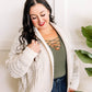 Lace Up Long Sleeve Bodysuit In Olive