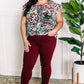 Scarlet Denim Cuffed Joggers By Judy Blue Jeans